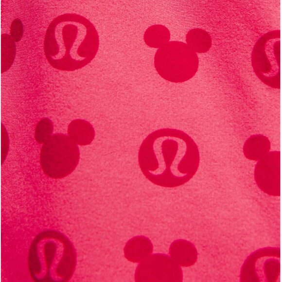 Lululemon Disney x lululemon Hotty Hot High-Rise Short 4" Disney Classic Pink 8 - Picture 4 of 11